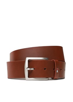 Pasek Męski Tommy Hilfiger New Denton Belt 4.0 E367863162 Brązowy ze sklepu eobuwie.pl w kategorii Paski męskie - zdjęcie 181318947