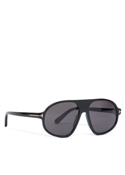 Okulary przeciwsłoneczne Tom Ford FT1178 01A Czarny ze sklepu eobuwie.pl w kategorii Okulary przeciwsłoneczne męskie - zdjęcie 181319037