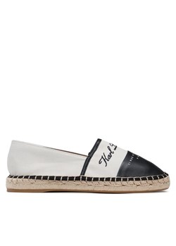 Espadryle KARL LAGERFELD KL80123 Écru ze sklepu eobuwie.pl w kategorii Espadryle damskie - zdjęcie 181319089