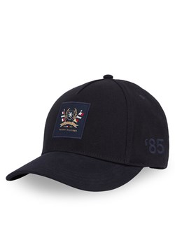 Czapka z daszkiem Tommy Hilfiger Th Seasonal Preppy Logo Cap AM0AM13161 Granatowy ze sklepu eobuwie.pl w kategorii Czapki z daszkiem męskie - zdjęcie 181319138