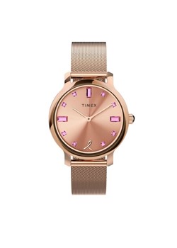 Zegarek Timex Transcend TW2V52800 Różowy ze sklepu eobuwie.pl w kategorii Zegarki - zdjęcie 181319235