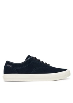 Tenisówki Tommy Hilfiger Hi Vulc Low Oxford Suede FM0FM05401 Granatowy ze sklepu eobuwie.pl w kategorii Trampki męskie - zdjęcie 181319419