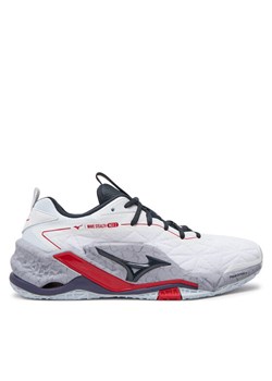 Buty halowe Mizuno Wave Stealth Neo 2 X1GA2400 Biały ze sklepu eobuwie.pl w kategorii Buty sportowe męskie - zdjęcie 181319488