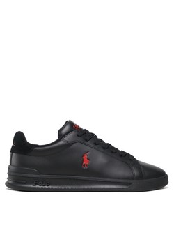Sneakersy Polo Ralph Lauren Hrt Ct Ii 809900935002 Czarny ze sklepu eobuwie.pl w kategorii Trampki męskie - zdjęcie 181319526