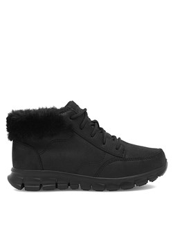 Sneakersy Skechers 167258 BBK Czarny ze sklepu eobuwie.pl w kategorii Botki - zdjęcie 181319589