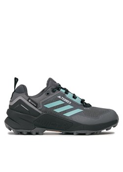 Trekkingi adidas Terrex Swift R3 GORE-TEX Hiking HP8716 Szary ze sklepu eobuwie.pl w kategorii Buty trekkingowe damskie - zdjęcie 181319676