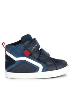 Sneakersy Geox B Kilwi Boy B36A7E 022ME C4277 M Niebieski ze sklepu eobuwie.pl w kategorii Półbuty dziecięce - zdjęcie 181319749