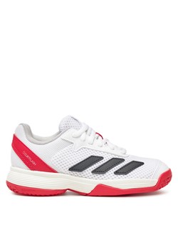 Buty do tenisa adidas Courtflash JI2448 Biały ze sklepu eobuwie.pl w kategorii Buty sportowe dziecięce - zdjęcie 181319767