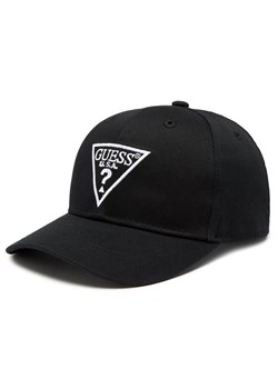 Czapka z daszkiem Guess Logo H3GZ01 WO08O Czarny ze sklepu eobuwie.pl w kategorii Czapki dziecięce - zdjęcie 181319796