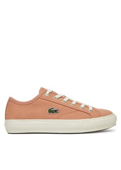 Tenisówki Lacoste 7-49CFA0012 Różowy ze sklepu eobuwie.pl w kategorii Trampki damskie - zdjęcie 181319819