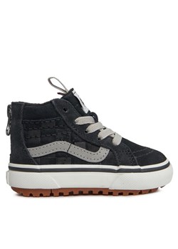 Sneakersy Vans Td Sk8-Hi Zip Mte-1 VN0A5HZ3BMA1 Czarny ze sklepu eobuwie.pl w kategorii Trampki dziecięce - zdjęcie 181320006