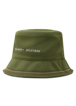 Kapelusz Tommy Hilfiger Skyline Bucket AM0AM10863 Zielony ze sklepu eobuwie.pl w kategorii Kapelusze męskie - zdjęcie 181320197