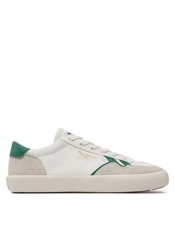 Sneakersy Pepe Jeans Travis Brit M PMS31038 Biały ze sklepu eobuwie.pl w kategorii Trampki męskie - zdjęcie 181320468