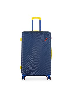 Walizka duża Semi Line T5937-3 Granatowy ze sklepu eobuwie.pl w kategorii Walizki - zdjęcie 181320496