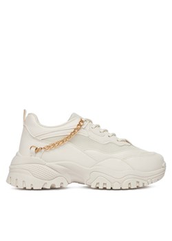 Sneakersy DeeZee NF142 Beżowy ze sklepu eobuwie.pl w kategorii Buty sportowe damskie - zdjęcie 181320628