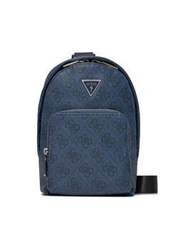 Plecak Guess Vezzola Eco Mini-Bags HMEVZL P3468 Granatowy ze sklepu eobuwie.pl w kategorii Plecaki - zdjęcie 181320909