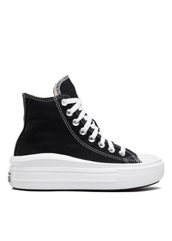 Trampki Converse Chuck Taylor All Star Move Platform 568497C Czarny ze sklepu eobuwie.pl w kategorii Trampki damskie - zdjęcie 181321027
