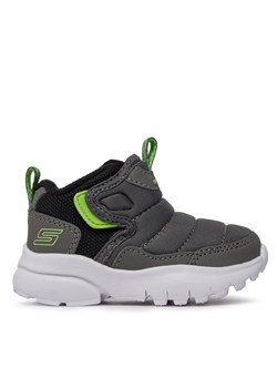 Sneakersy Skechers Razor Flex Cool Break 403784N/CCBK Szary - id: 0000302635238 - marki Skechers - 181321558 Sneakersy Skechers Razor Flex Cool Break 403784N/CCBK Szary ze sklepu eobuwie.pl w kategorii Buty zimowe dziecięce - zdjęcie 181321558