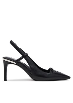 Sandały DKNY K1500466 Czarny ze sklepu eobuwie.pl w kategorii Sandały damskie - zdjęcie 181321705