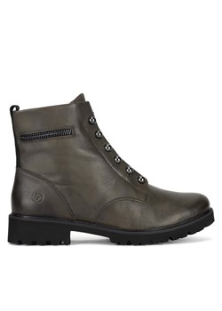 Botki Remonte D8670-52 Zielony ze sklepu eobuwie.pl w kategorii Botki - zdjęcie 181321707