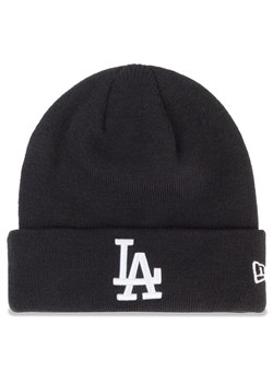 Czapka New Era Mlb Essential Cuff 12122730 Czarny ze sklepu eobuwie.pl w kategorii Czapki zimowe męskie - zdjęcie 181321736