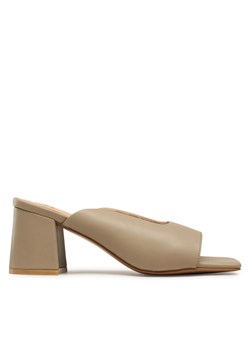 Klapki Vero Moda Stria 10287032 Brązowy ze sklepu eobuwie.pl w kategorii Klapki damskie - zdjęcie 181321907