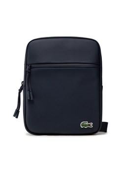 Saszetka Lacoste M Flat Crossover Bag NH3308LV Niebieski ze sklepu eobuwie.pl w kategorii Saszetki - zdjęcie 181321965