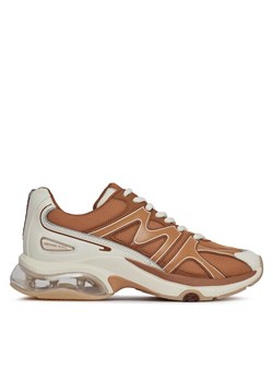 Sneakersy MICHAEL Michael Kors Kit Trainer Extreme 42R4KIFS5D Brązowy ze sklepu eobuwie.pl w kategorii Buty sportowe męskie - zdjęcie 181322017