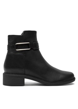 Botki Clarks Maye Bella 26179641 Czarny ze sklepu eobuwie.pl w kategorii Botki - zdjęcie 181322097