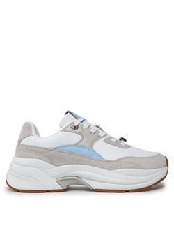 Sneakersy Tommy Hilfiger Chunky Feminine Runner Hardware FW0FW07703 Szary ze sklepu eobuwie.pl w kategorii Buty sportowe damskie - zdjęcie 181322277