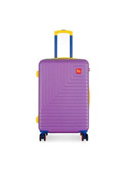 Walizka średnia Semi Line T5940-2 Fioletowy ze sklepu eobuwie.pl w kategorii Walizki - zdjęcie 181322329