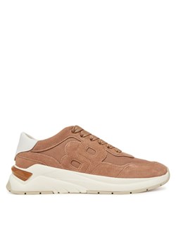 Sneakersy BOSS Skylar Runn 50541600 Brązowy ze sklepu eobuwie.pl w kategorii Buty sportowe damskie - zdjęcie 181322576