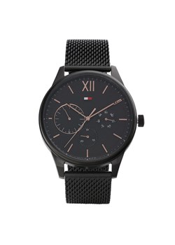 Zegarek Tommy Hilfiger Damon 1791420 Czarny ze sklepu eobuwie.pl w kategorii Zegarki - zdjęcie 181322659