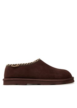 Kapcie Bearpaw Beau 3048M Brązowy ze sklepu eobuwie.pl w kategorii Kapcie męskie - zdjęcie 181322678