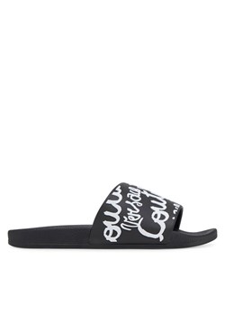Klapki Versace Jeans Couture 78VA3SQ1 Czarny ze sklepu eobuwie.pl w kategorii Klapki damskie - zdjęcie 181322786