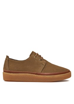Półbuty Clarks Clarkwood Low 26176868 Brązowy ze sklepu eobuwie.pl w kategorii Półbuty męskie - zdjęcie 181323086