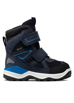 Śniegowce ECCO Snow Mountain GORE-TEX 71026260159 Granatowy ze sklepu eobuwie.pl w kategorii Buty zimowe dziecięce - zdjęcie 181323247