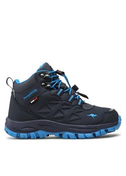 Trekkingi KangaRoos K-Xt Para Mid Rtx 18945 000 4095 Granatowy ze sklepu eobuwie.pl w kategorii Buty trekkingowe dziecięce - zdjęcie 181323449