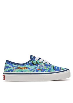 Tenisówki Vans Authentic VN0A3UIVBER1 Niebieski ze sklepu eobuwie.pl w kategorii Trampki dziecięce - zdjęcie 181323465
