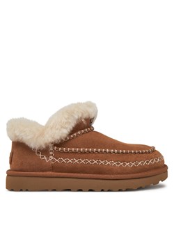 Śniegowce Ugg W Classic Ultra Mini Alpine 1158224 Brązowy ze sklepu eobuwie.pl w kategorii Śniegowce damskie - zdjęcie 181323518