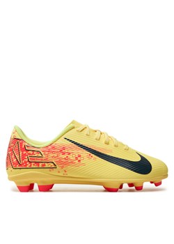 Buty do piłki nożnej Nike Vapor 16 Club Km Fg/Mg FQ8288 Żółty ze sklepu eobuwie.pl w kategorii Buty sportowe dziecięce - zdjęcie 181323519