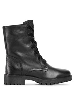 Trapery Geox D Hoara G D04FTG 00085 C9999 Czarny ze sklepu eobuwie.pl w kategorii Workery damskie - zdjęcie 181323789