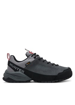 Trekkingi Hunter H8-219 Szary ze sklepu eobuwie.pl w kategorii Buty trekkingowe męskie - zdjęcie 181323816