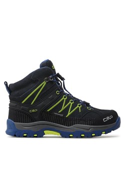 Trekkingi CMP Kids Rigel Mid Trekking Shoe Wp 3Q12944 Granatowy ze sklepu eobuwie.pl w kategorii Buty trekkingowe dziecięce - zdjęcie 181323847