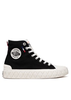 Trampki Palladium Ace Cvs Mid U 77015-030-M Czarny ze sklepu eobuwie.pl w kategorii Trampki damskie - zdjęcie 181323859