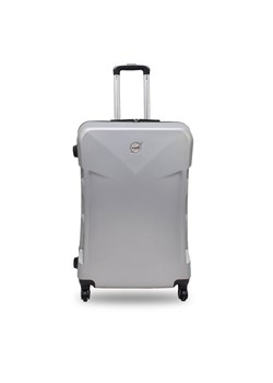 Walizka duża Semi Line T5797-3 Srebrny ze sklepu eobuwie.pl w kategorii Walizki - zdjęcie 181324066