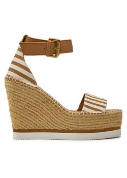 Espadryle See By Chloé SB26152E Brązowy - id: 0000303689773 - marki See By Chloé - 181324098 Espadryle See By Chloé SB26152E Brązowy ze sklepu eobuwie.pl w kategorii Sandały damskie - zdjęcie 181324098