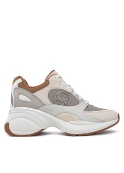 Sneakersy Michael Kors Zuma Trainer 43R5ZUFS2D Beżowy ze sklepu eobuwie.pl w kategorii Buty sportowe damskie - zdjęcie 181324119