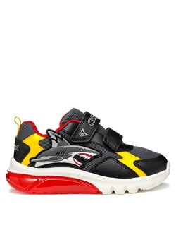 Sneakersy Geox J Ciberdron J55LBB 014BU C0070 S Szary ze sklepu eobuwie.pl w kategorii Buty sportowe dziecięce - zdjęcie 181324139