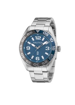 Zegarek Nautica NAPFWS307 Srebrny ze sklepu eobuwie.pl w kategorii Zegarki - zdjęcie 181324146